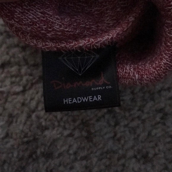 Red Diamond Beanie - Picture 3 of 3